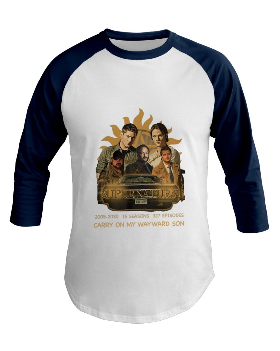 Supernatural Carry On My Wayward Son 2005 2020 Shirt Apparel Supernatural Carry On My Wayward Son 2005 2020 Shirt Apparel