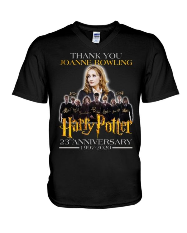 Thank You Joanne Rowling Harry Potter 23rd Anniversary 1997 2020 Shirt Apparel