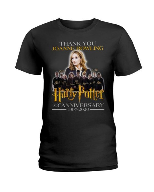 Thank You Joanne Rowling Harry Potter 23rd Anniversary 1997 2020 Shirt Apparel