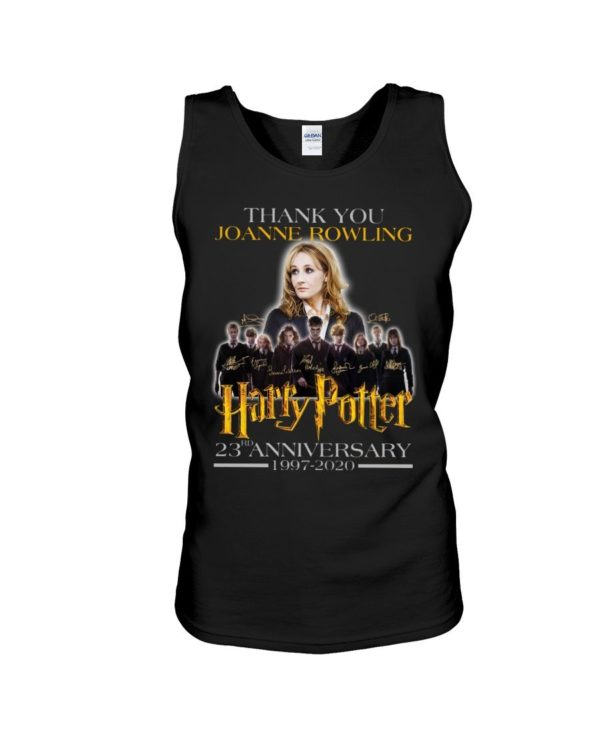 Thank You Joanne Rowling Harry Potter 23rd Anniversary 1997 2020 Shirt Apparel