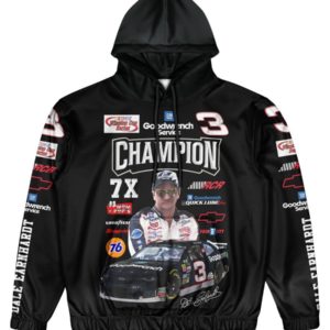 Dale Earnhardt 7X Champion 3D All Over Print Shirt Apparel