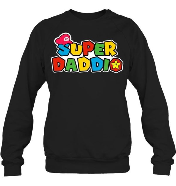 Super Daddio Father's Day Gift Shirt Apparel