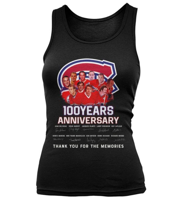 Montreal Canadiens 100 Years Anniversary Signature Shirt Apparel