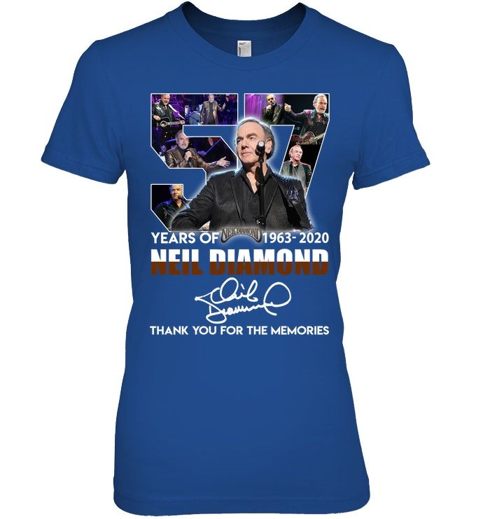 Neil Diamond 57 Years Thank You For The Memories Signature Shirt Apparel Neil Diamond 57 Years Thank You For The Memories Signature Shirt Apparel