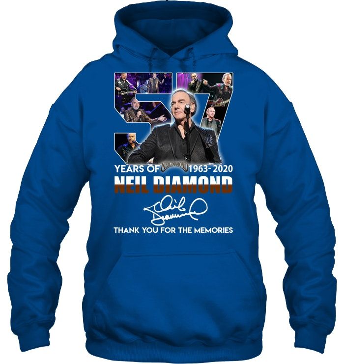 Neil Diamond 57 Years Thank You For The Memories Signature Shirt Apparel Neil Diamond 57 Years Thank You For The Memories Signature Shirt Apparel