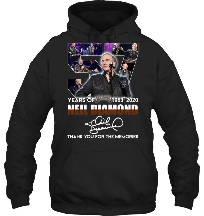 Neil Diamond 57 Years Thank You For The Memories Signature Shirt Apparel Neil Diamond 57 Years Thank You For The Memories Signature Shirt Apparel