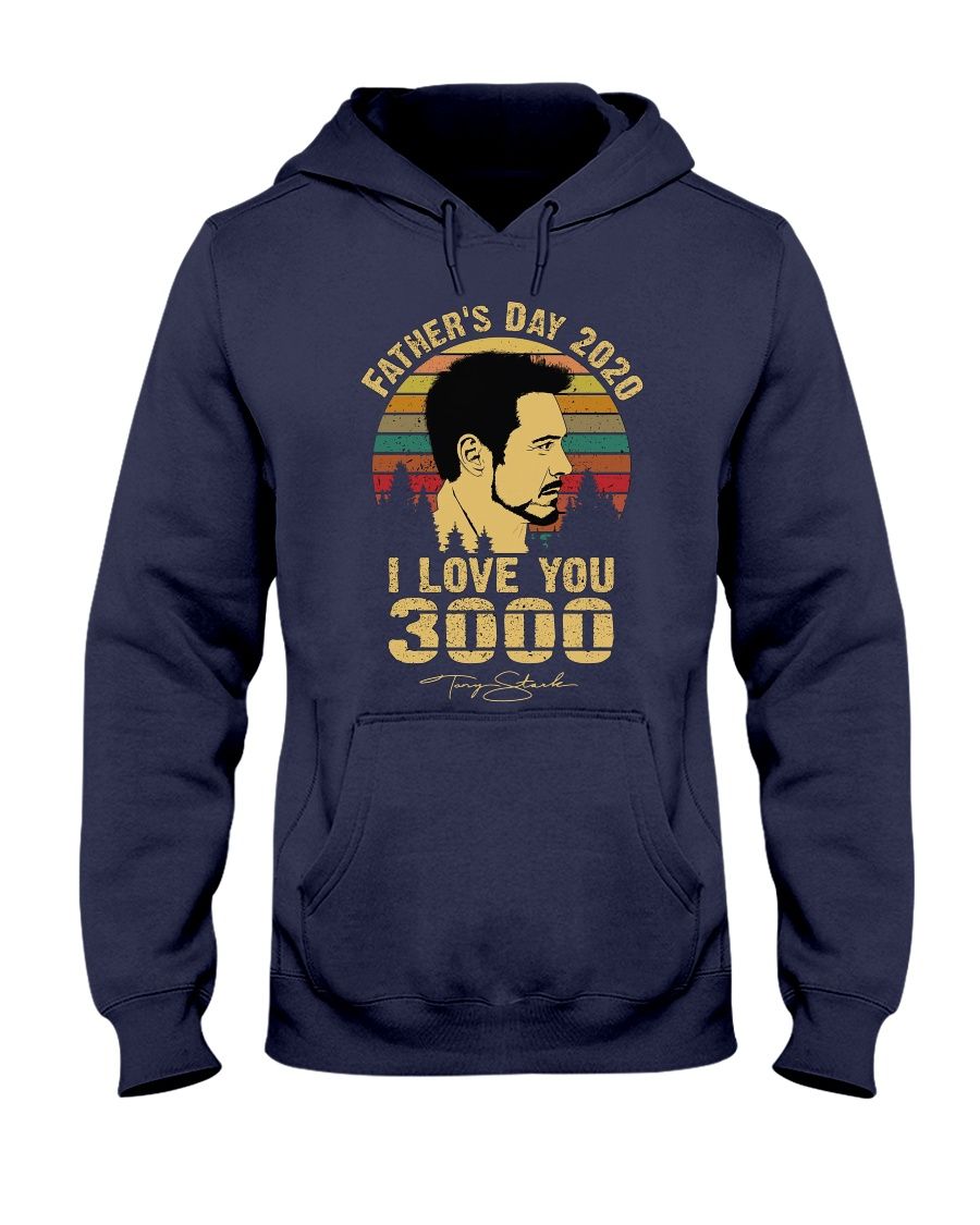 Iron Man I Love You 3000 Father's Day 200 Gift Shirt Apparel Iron Man I Love You 3000 Father's Day 200 Gift Shirt Apparel
