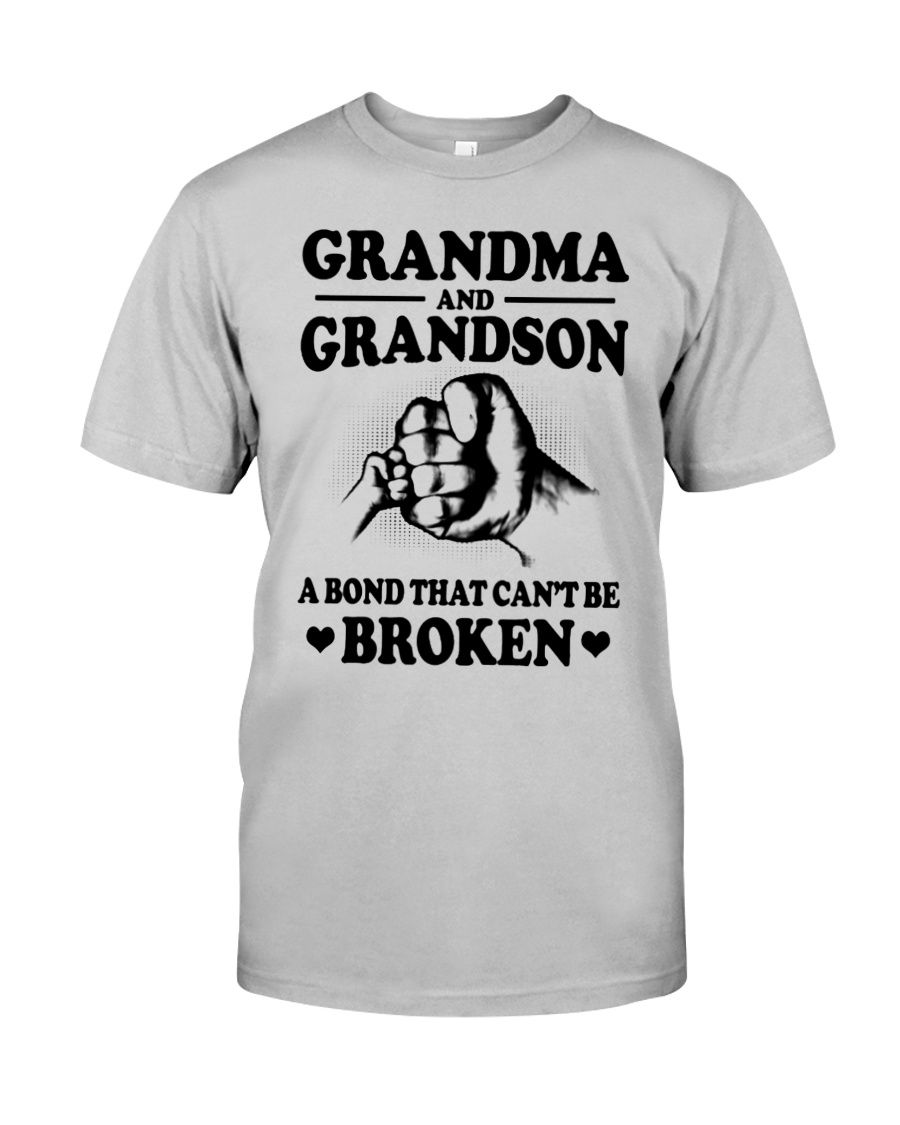 Grandma and Grand Son A Bond That Can't Be Broken Shirt Apparel Grandma and Grand Son A Bond That Can't Be Broken Shirt Apparel