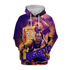 Kobe Bryant 3D Hoodie | Lakers Legend Bryant 24 3D Shirt Apparel