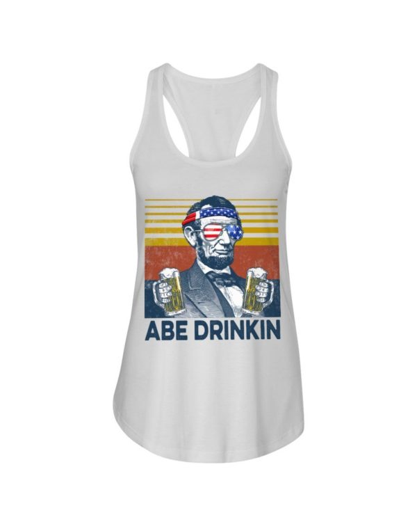 Beer Abe Drinking Classic T Shirt Apparel