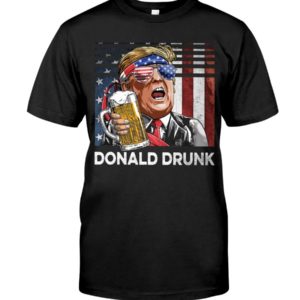 Beer Donald Drunk Classic T Shirt Apparel