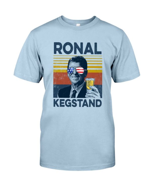 Ronal KegStands Beer Drink Classic T Shirt Apparel