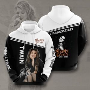 Shania Twain Signature 3D Hoodie Apparel