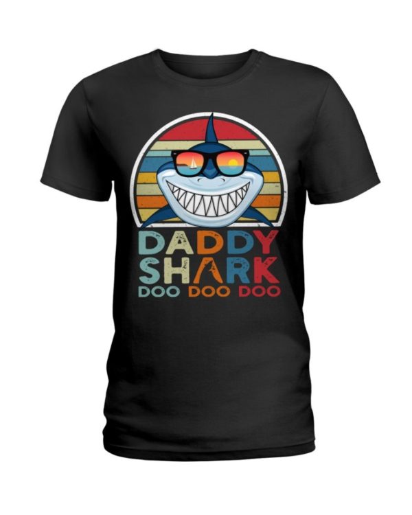 Daddy Shark Doo Doo Doo T Shirt Apparel