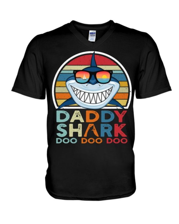 Daddy Shark Doo Doo Doo T Shirt Apparel