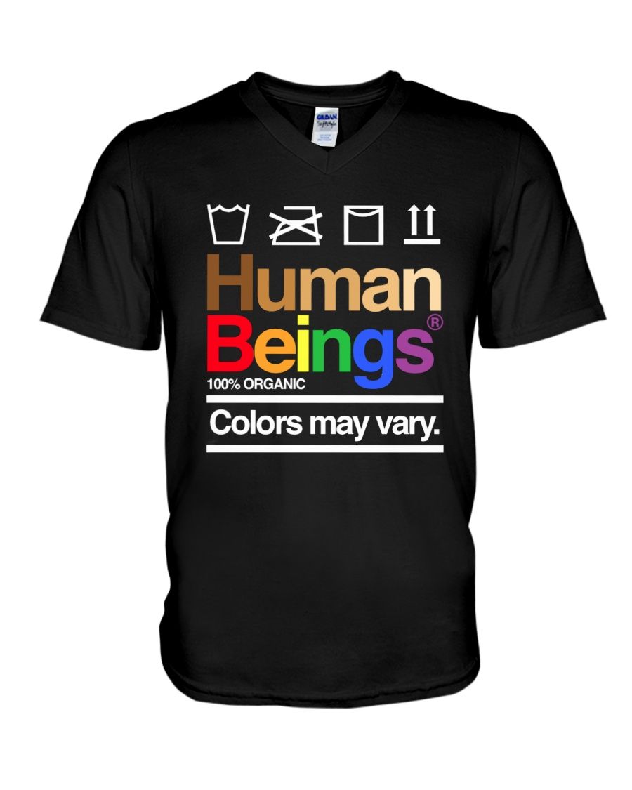 LGBT Human Beings 100% Organic Colors May Vary Shirt Apparel LGBT Human Beings 100% Organic Colors May Vary Shirt Apparel