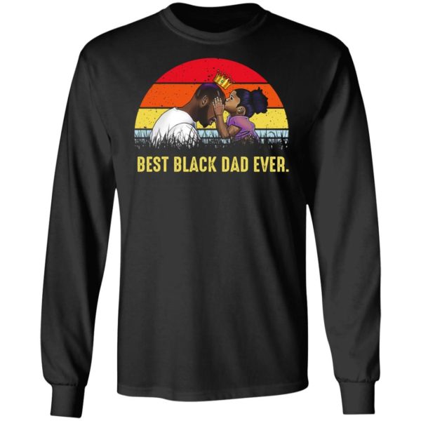 Vintage kobe Bryant And Gianna Bryant Best Black Dad Ever Shirt Apparel