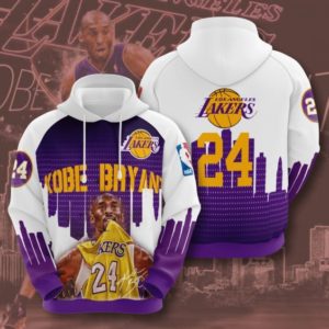 Kobe Bryant 24 3D Hoodie Apparel
