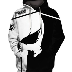 Skull Fox Racing Full Printing Hoodie Apparel