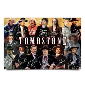 Tombstone All Signature Poster Apparel