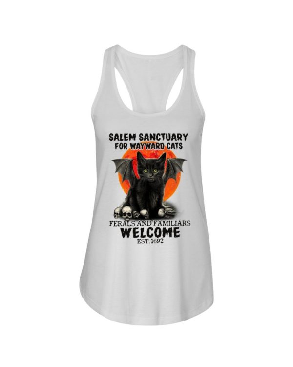 Salem Sanctuary For Wayward Cats Est 1692 Shirt Apparel