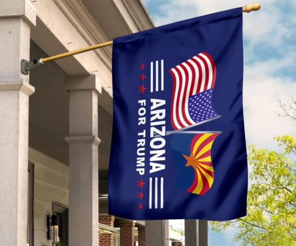 Arizona For Trump Flag Apparel