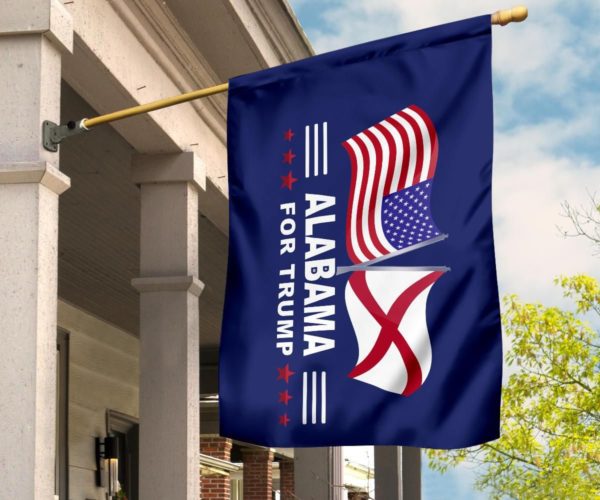 Alabama For Trump Flag Apparel