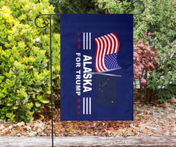 Alaska For Trump Flag Apparel