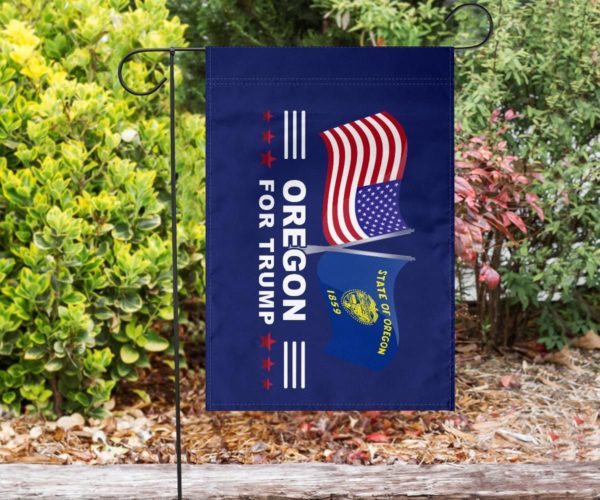 Oregon For Trump Flag Apparel