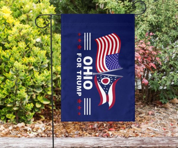 Ohio For Trump Flag Apparel