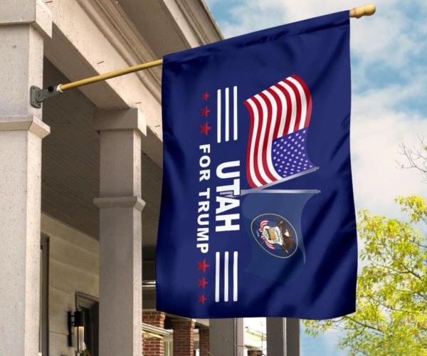UTAH For Trump Flag Apparel