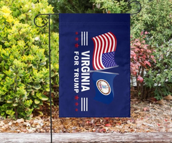 Virginia For Trump Flag Apparel