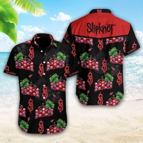 Slipknot Grape Hawaiian Shirt Apparel