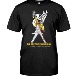 Freddie Mercury ft Liverpool We Are The Champion 2019 2020 Shirt Apparel
