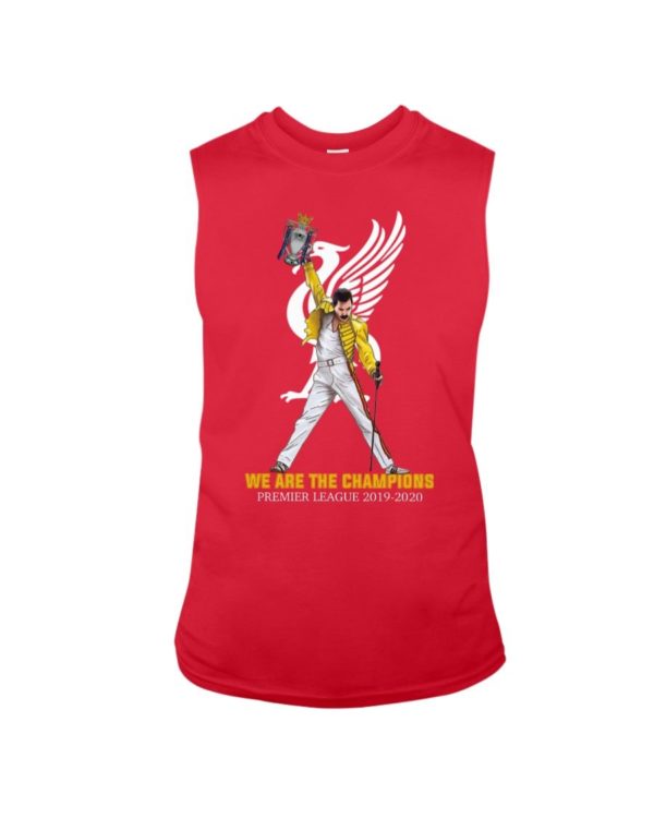 Freddie Mercury ft Liverpool We Are The Champion 2019 2020 Shirt Apparel