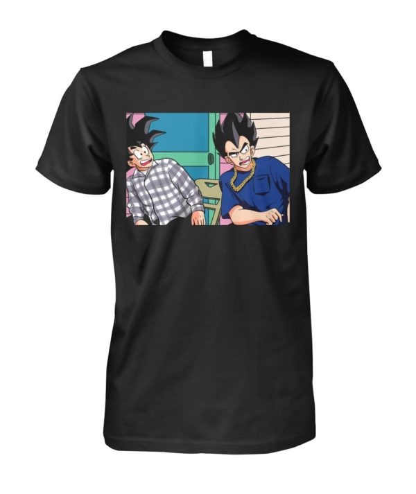 Goku vs Vegeta Friday Daaamn Shirt Apparel