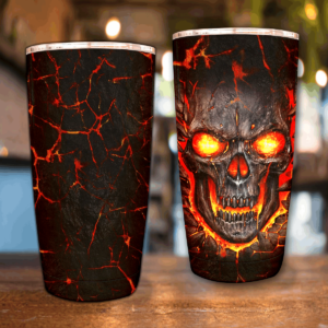 Skull Lava Tumbler 20Oz Apparel