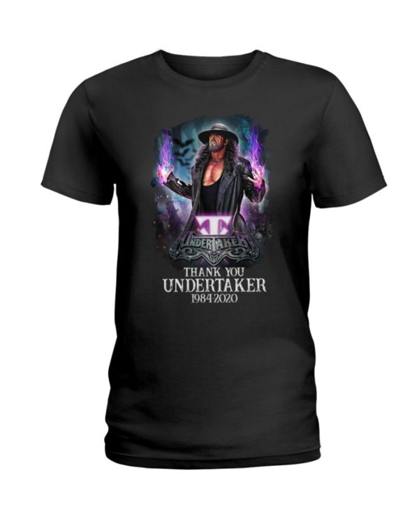 Thank You Undertaker 1984 2020 Shirt Apparel