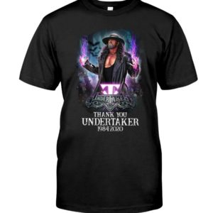 Thank You Undertaker 1984 2020 Shirt Apparel