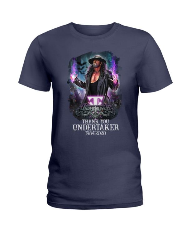 Thank You Undertaker 1984 2020 Shirt Apparel