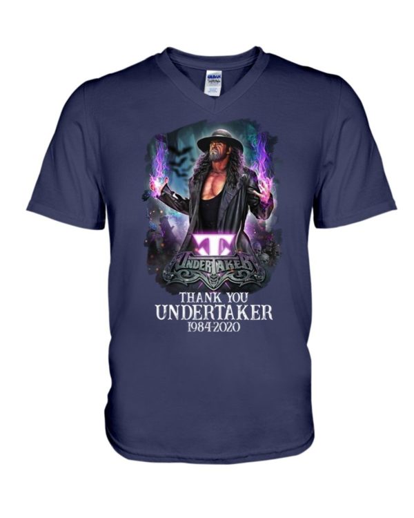 Thank You Undertaker 1984 2020 Shirt Apparel