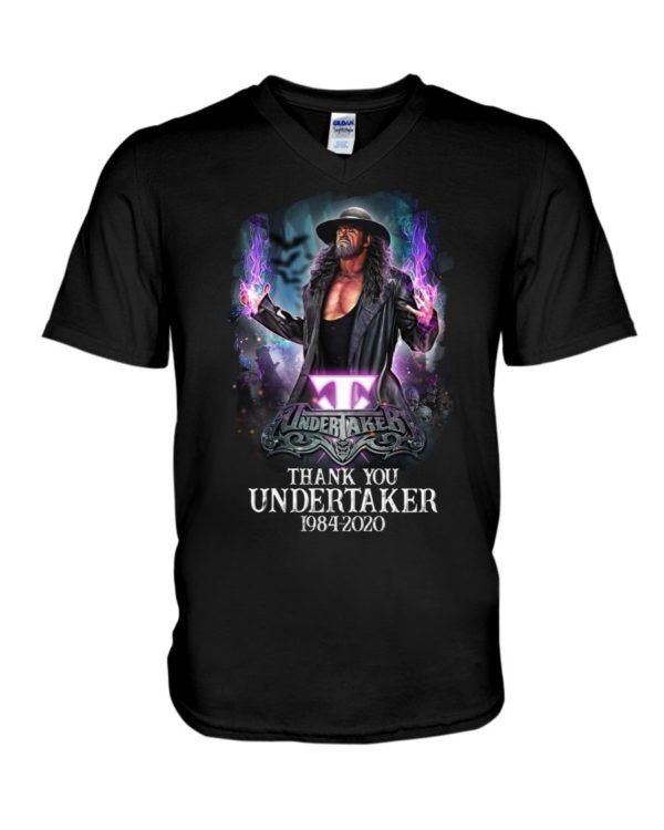 Thank You Undertaker 1984 2020 Shirt Apparel