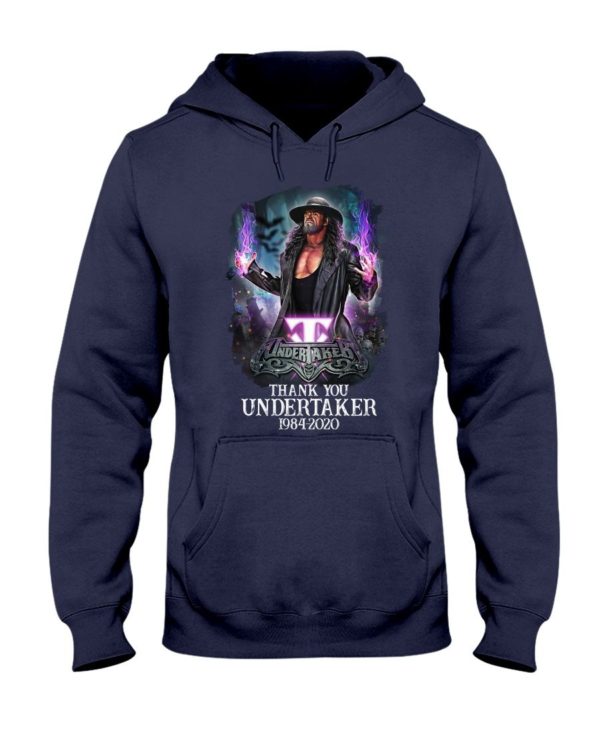 Thank You Undertaker 1984 2020 Shirt Apparel