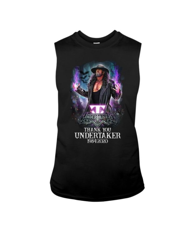 Thank You Undertaker 1984 2020 Shirt Apparel