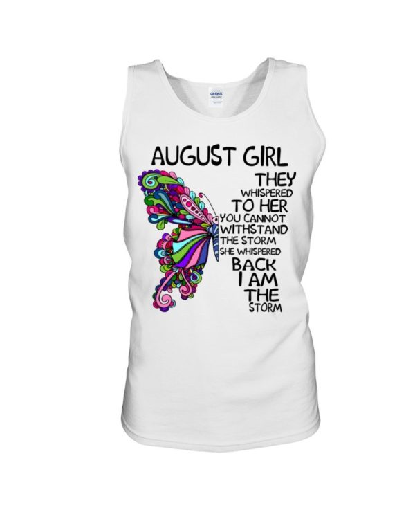 August Girl She Whispered Back I Am The Storm Shirt Apparel