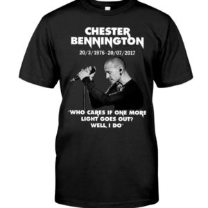 Chester Bennington Who Cares If One More Light Goes Out Shirt Apparel