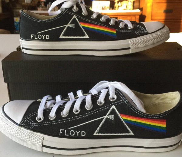 Pink Floyd Unisex Low Top Canvas Shoes Apparel