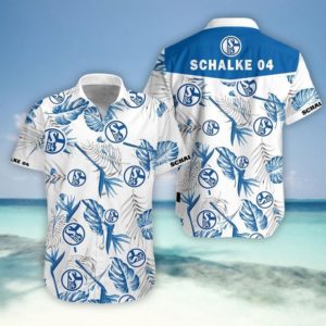 Schalke 04 Hawaiian Shirt Apparel