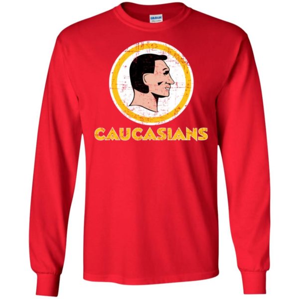 Washington Caucasians Redskins Shirt Apparel