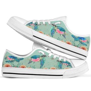 Turtle Sumer Ocean Low Top Shoes  Men & Women Apparel